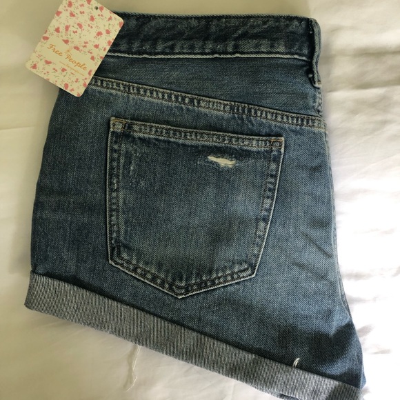 Free People denim shorts - Picture 3 of 3